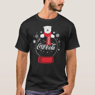 Coca-Cola - Polar Bear Snow Globe T-Shirt