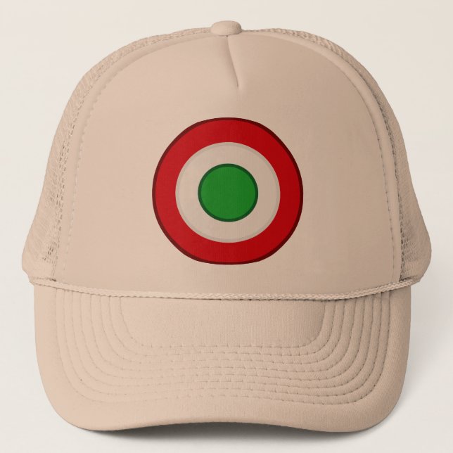 Coccarda Coppa Italia, Italy Trucker Hat (Front)