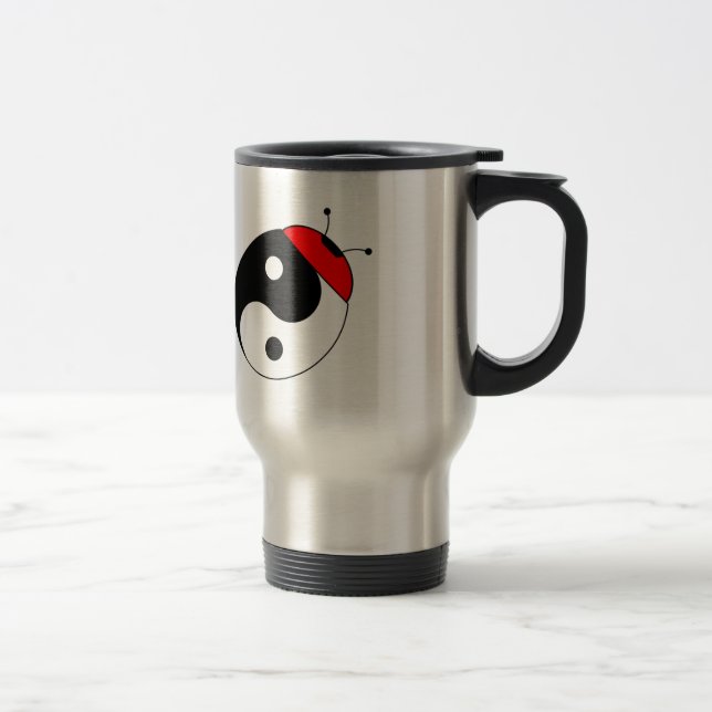 coccinelle harmonia travel mug (Right)
