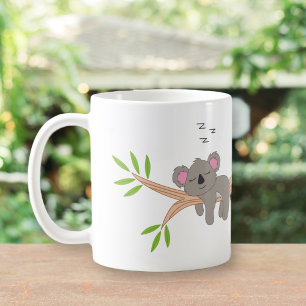 Coccolose koala pot with divergent phrase coffee mug