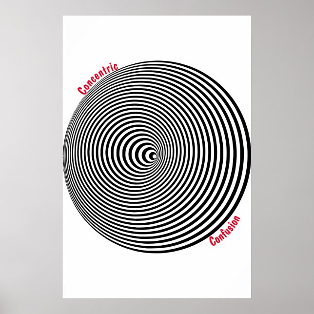 Cocentric Confusion Poster (Front)