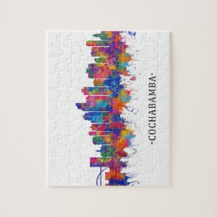 Cochabamba Bolivia Skyline Jigsaw Puzzle