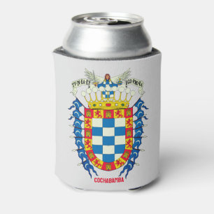 Cochabamba coat of arms (Bolivia) Can Cooler