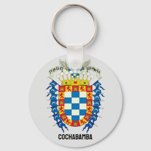Cochabamba coat of arms (Bolivia) Keychain