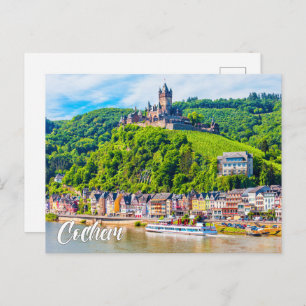 Cochem Castle, Germany Postcard
