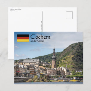 Cochem Germany Postcard
