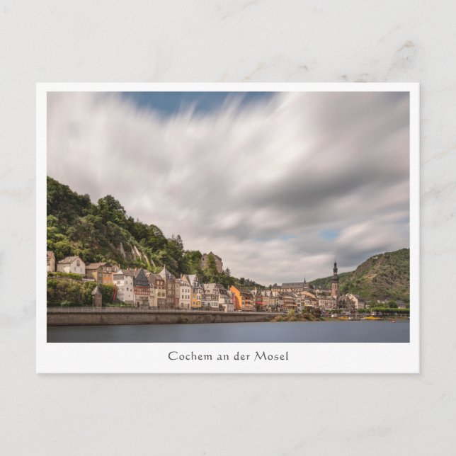 Cochem Mosel Germany Postcard (Front)