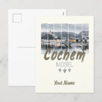 Cochem on the Moselle Germany Vintage Souvenir