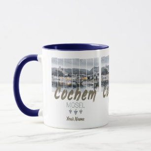 Cochem on the Moselle Germany Vintage Souvenir Mug