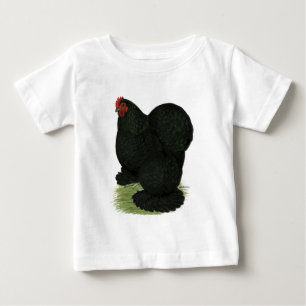 Cochin:  Black Hen Baby T-Shirt