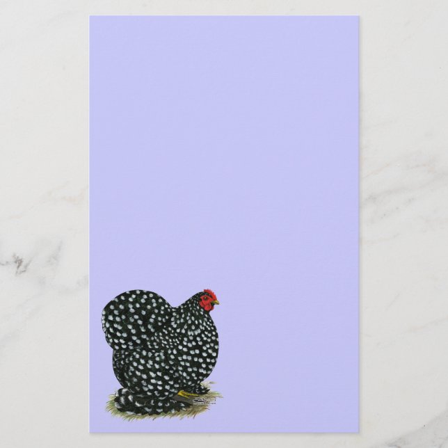 Cochin Mottled Hen (Front)