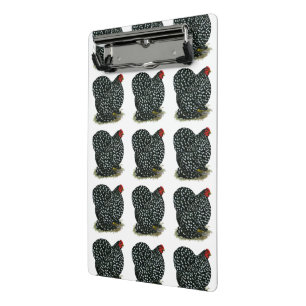 Cochin Mottled Hen Mini Clipboard