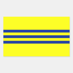 Cochinchina flag rectangular sticker