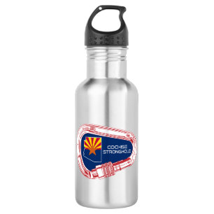 Cochise Stronghold Arizona Climbing Carabiner 532 Ml Water Bottle