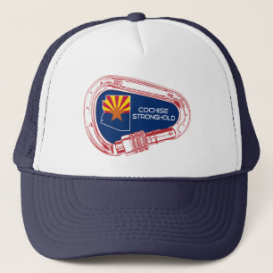 Cochise Stronghold Arizona Climbing Carabiner Trucker Hat