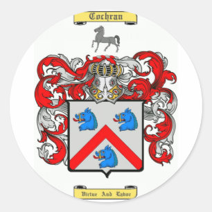 cochran classic round sticker