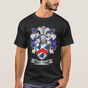 Cochran Family Crest Coat of Arms T-Shirt