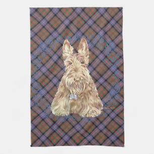 Cochran Tartan Scottie Tea Towel