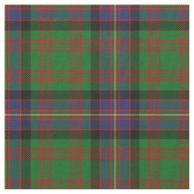 Cochrane Clan Tartan Fabric (Close Up)