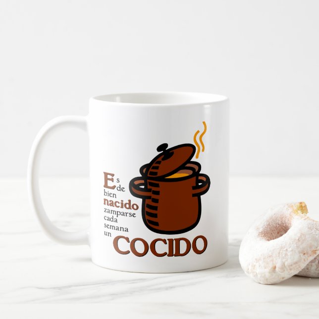 Cocido Coffee Mug (With Donut)