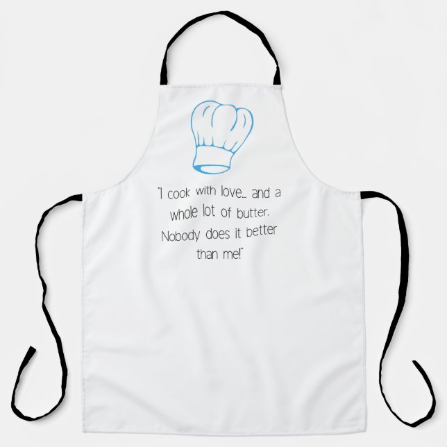 cocina  quote apron (Front)