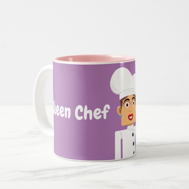 Cocinera Two-Tone Coffee Mug (Front Left)