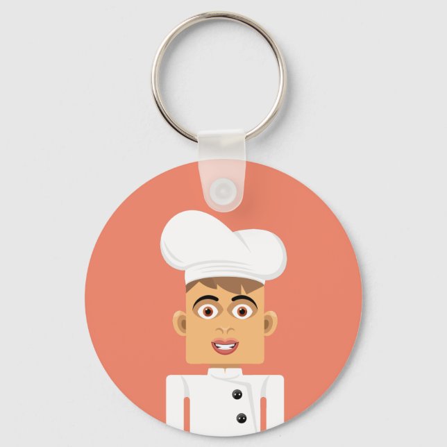 Cocinero Key Ring (Front)