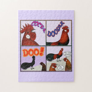 Cock-A-Doodle-Doo! Jigsaw Puzzle