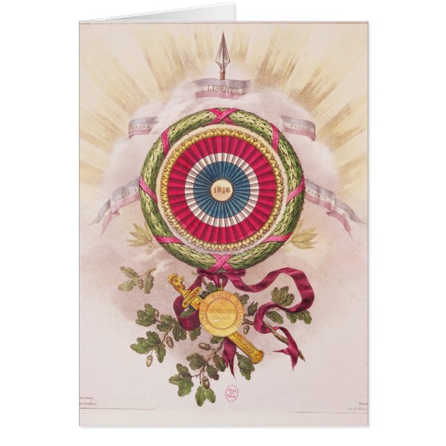 Cockade, emblem of 1848 (Front)