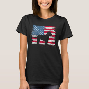 Cockapoo American Flag USA 4th of July Men Women B T-Shirt