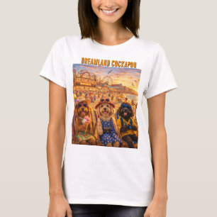 Cockapoo Beach T Shirt Margate Gift