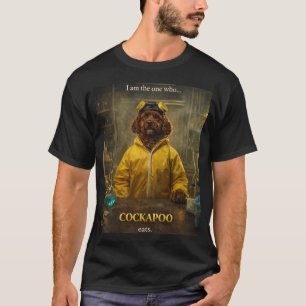 Cockapoo Breaking Bad Shirt   Funny Dog Eats First