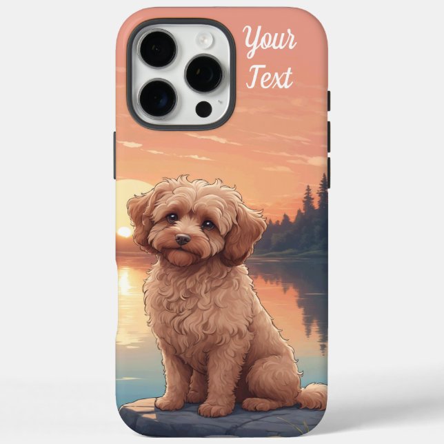 Cockapoo by Lake Case-Mate iPhone Case (Back)