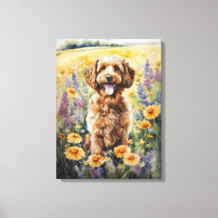 Cockapoo Canvas Print