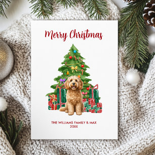 Cockapoo Christmas Card