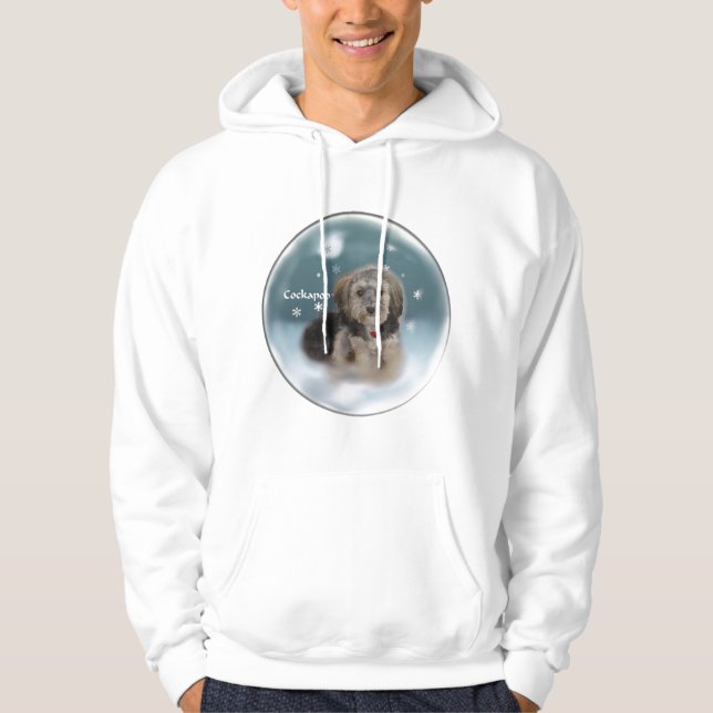 Cockapoo Christmas Gifts Hoodie (Front)