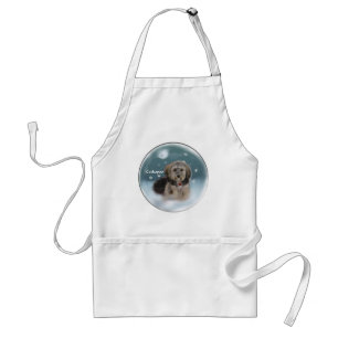 Cockapoo Christmas Gifts Standard Apron