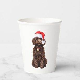 Cockapoo Christmas   Paper Cups