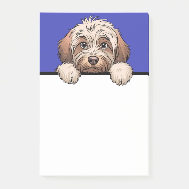 Cockapoo Cute Stationery Puppy Dog Lover Gifts Post-it Notes (Front)