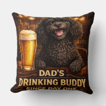 Cockapoo Dad Gift Cushion | Dad dog gift