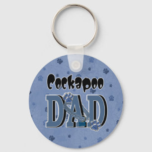 Cockapoo DAD Key Ring