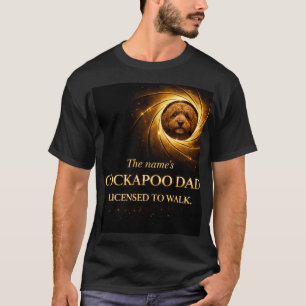 Cockapoo Dad Shirt   Funny Dog Walking Gift