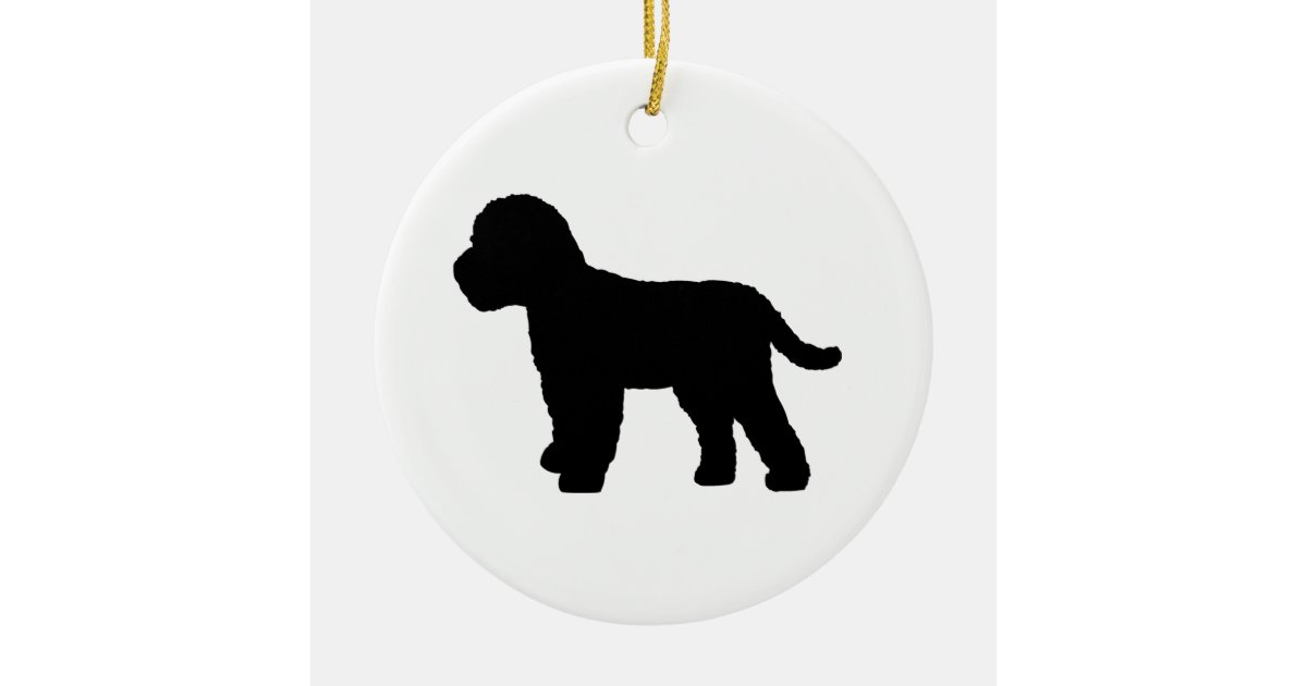 Cockapoo Dog Ceramic Tree Decoration | Zazzle