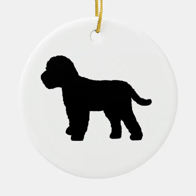 Cockapoo Dog Ceramic Tree Decoration | Zazzle