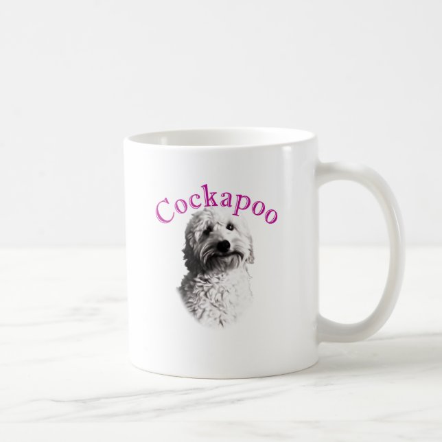 Cockapoo Dog Coffee Mug (Right)