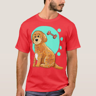 Cockapoo Dog Illustration T-Shirt