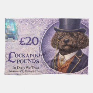 Cockapoo Dog Lover Gift Tea Towel