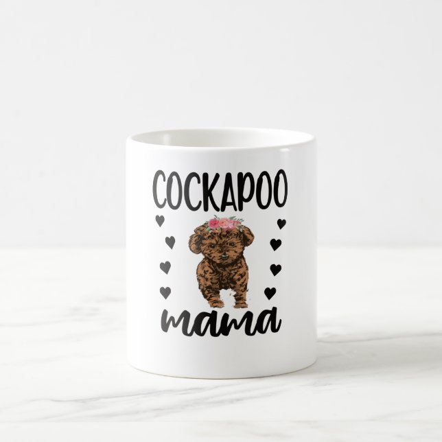 Cockapoo Dog Mama Cockapoo Dog Lover Cockapoo Mum Coffee Mug (Center)
