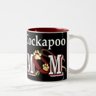 Cockapoo Dog Mum Gifts Two-Tone Coffee Mug