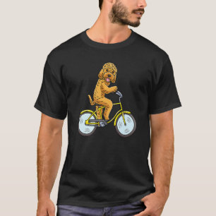 Cockapoo Dog On A Bike Spoodle Riding Bicycle Biki T-Shirt